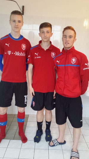 Tři reprezentační "želízka" na soustředění futsalové U19